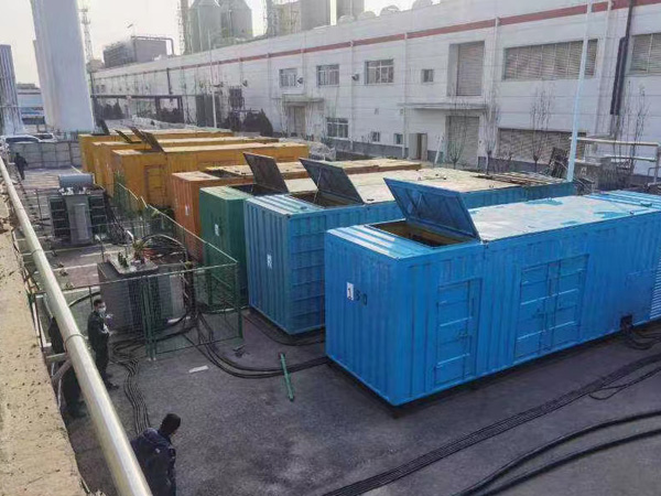 玉林柴油发电机出租案例展示